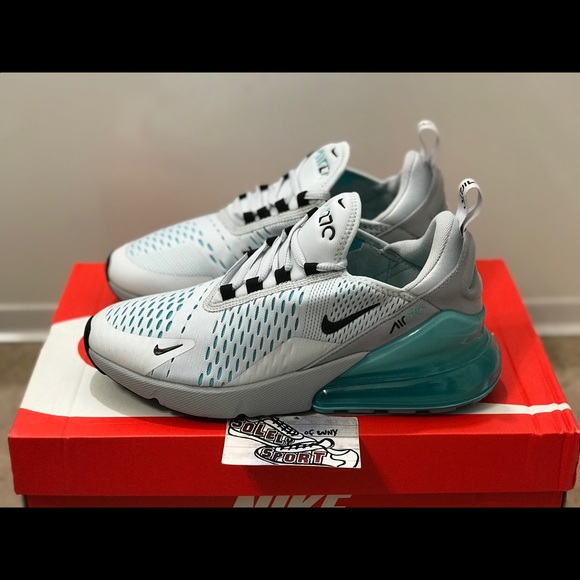 Nike Shoes - NEW Nike Air Max 270 Grey Teal Running Vapormax